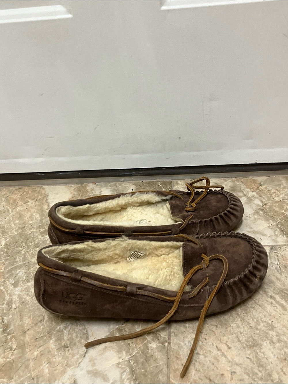 UGG Dakota suede slippers moccasins